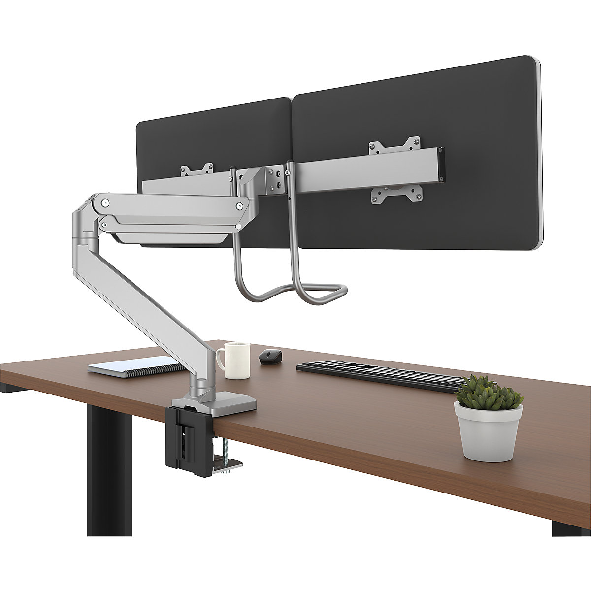 EPPA CROSSBAR-Monitorarm Fellowes (Produktabbildung 2)-1
