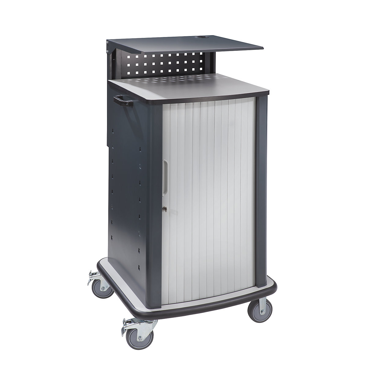 Laptop- und Gerätewagen eurokraft basic (Produktabbildung 10)-9