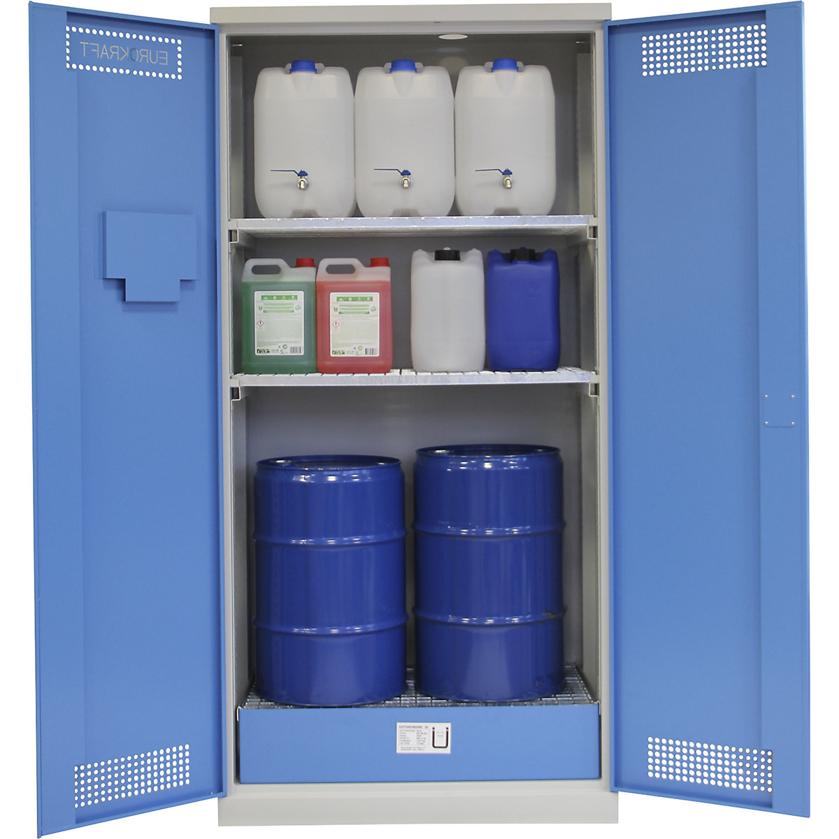 Fass-Schrank eurokraft pro