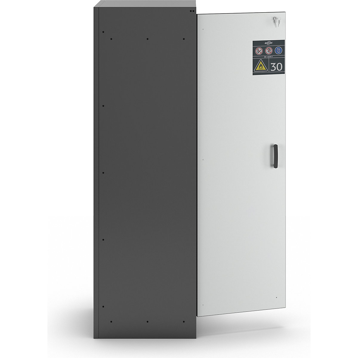 Feuerbeständiger Gefahrstoffschrank Typ 30 asecos (Produktabbildung 7)-6