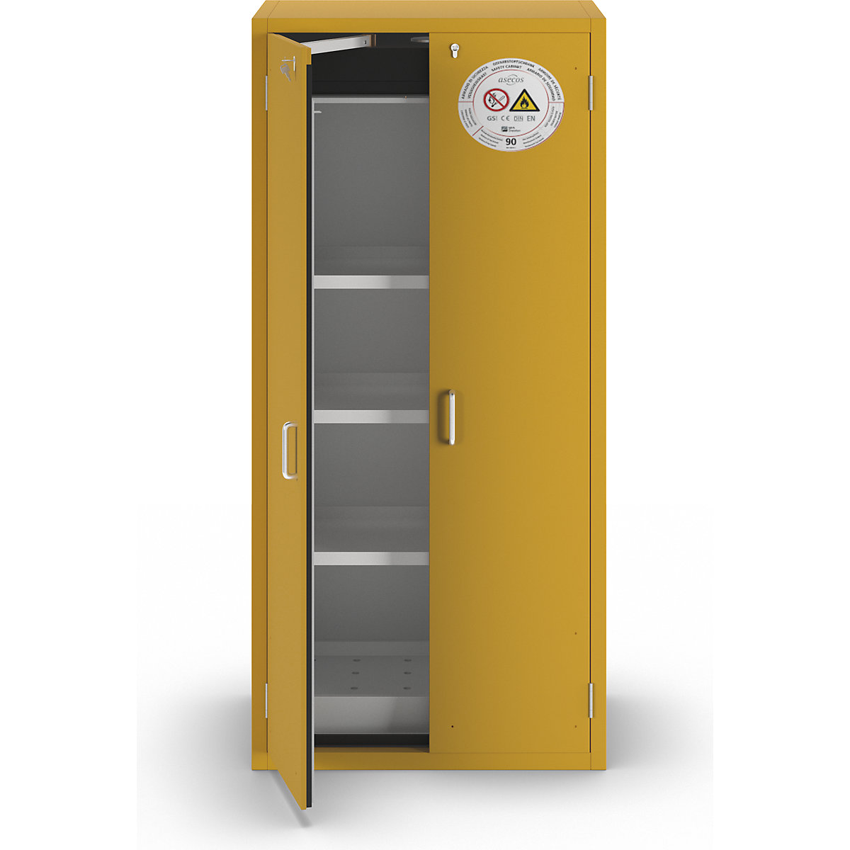 Feuerbeständiger Gefahrstoffschrank Typ 90 asecos (Produktabbildung 4)-3