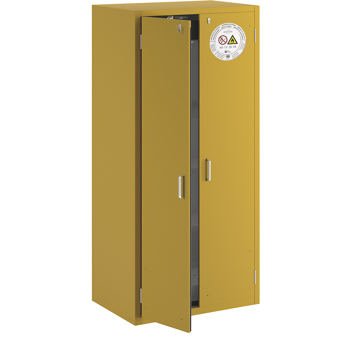 Feuerbeständiger Gefahrstoffschrank Typ 90 asecos (Produktabbildung 6)-5