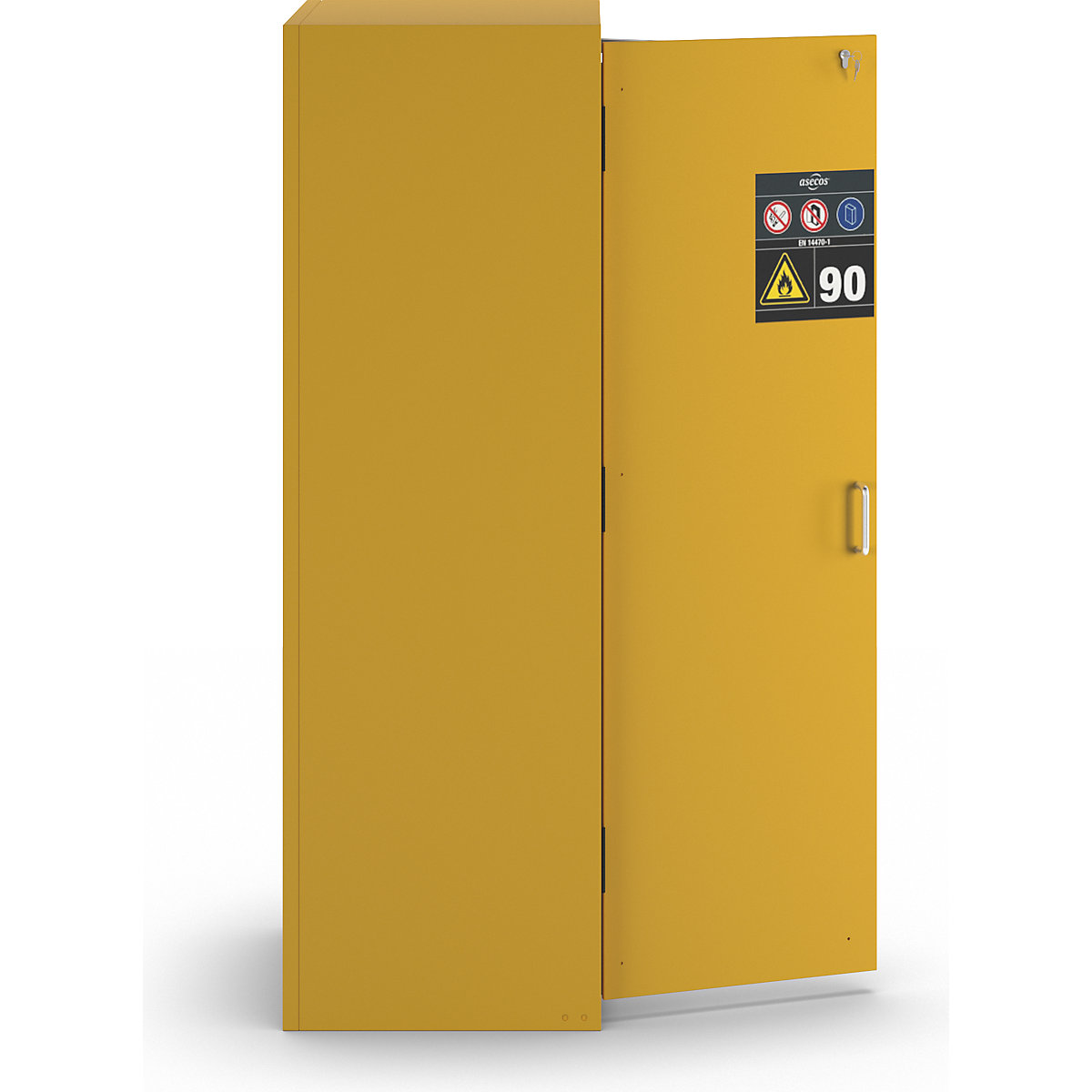Feuerbeständiger Gefahrstoffschrank Typ 90 asecos (Produktabbildung 6)-5