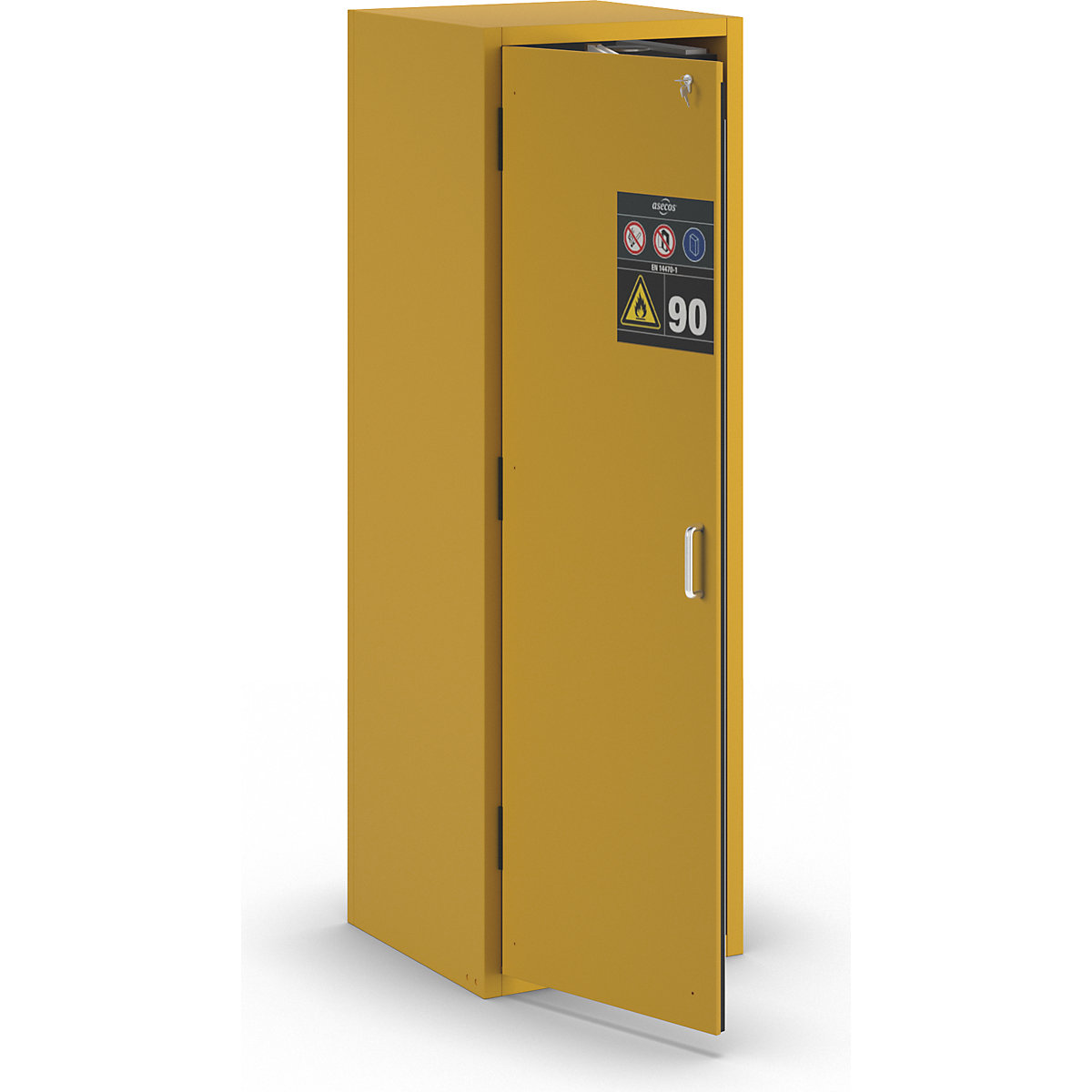 Feuerbeständiger Gefahrstoffschrank Typ 90 asecos
