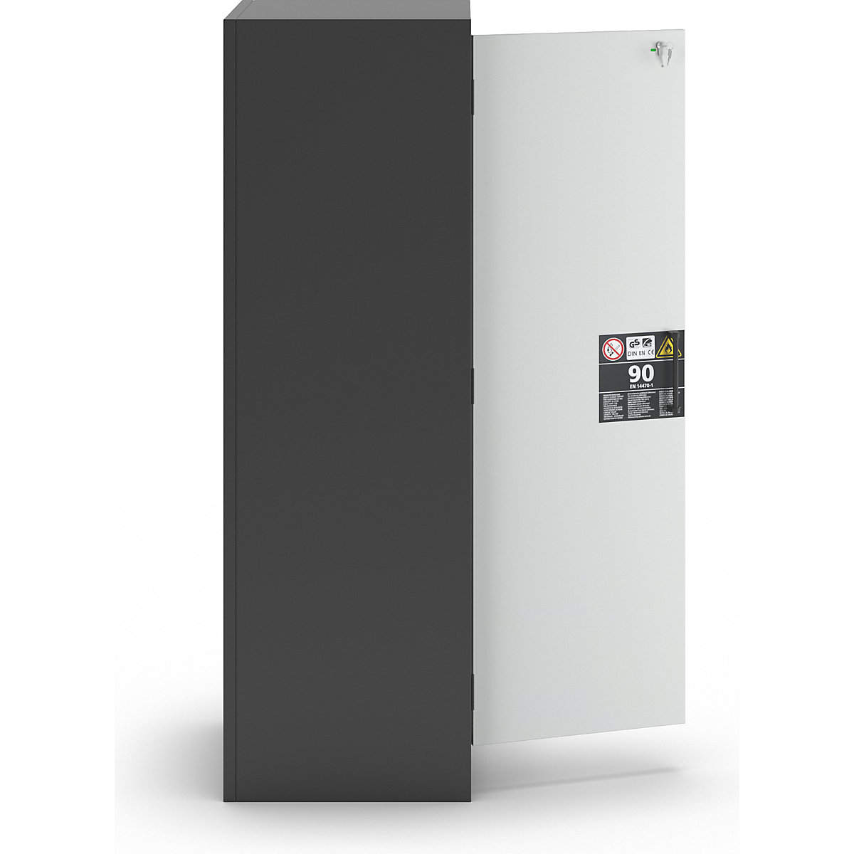 Feuerbeständiger Industrie-Gefahrstoffschrank Typ 90 asecos (Produktabbildung 8)-7