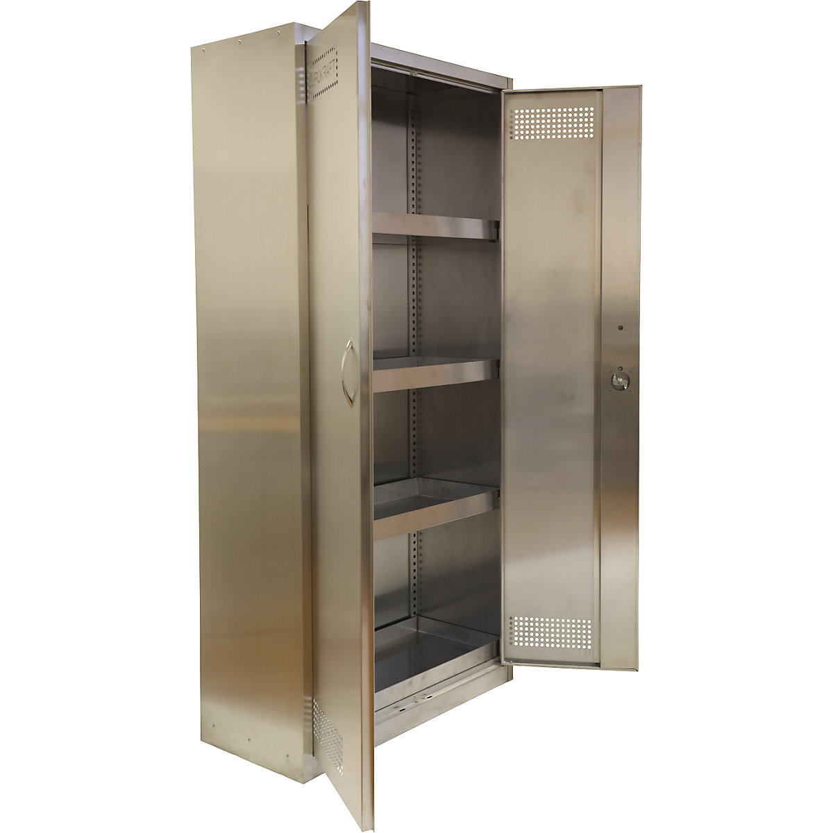 Umweltschrank, Edelstahl eurokraft pro (Produktabbildung 2)-1