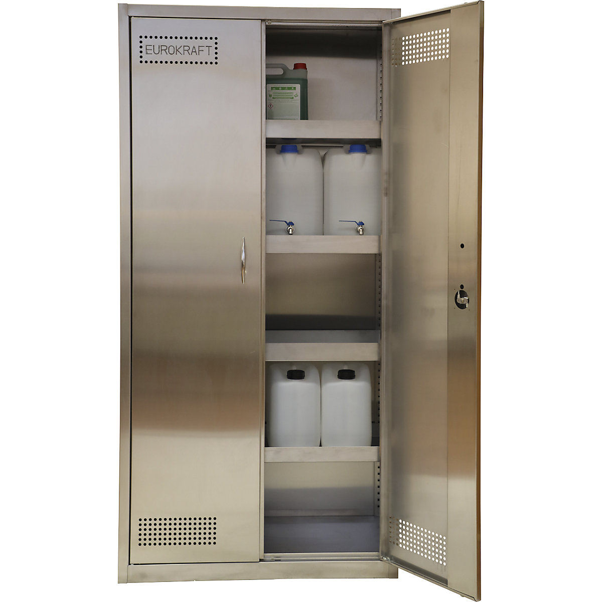 Umweltschrank, Edelstahl eurokraft pro (Produktabbildung 9)-8