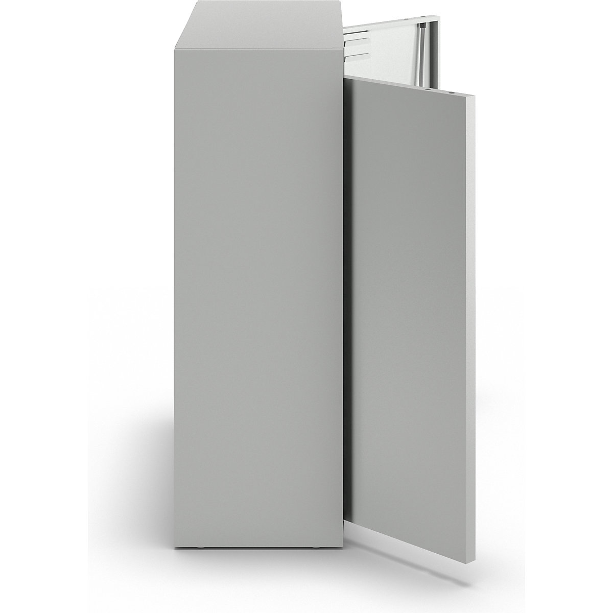 Magazinschrank Storage Cabinet Light Grey 5