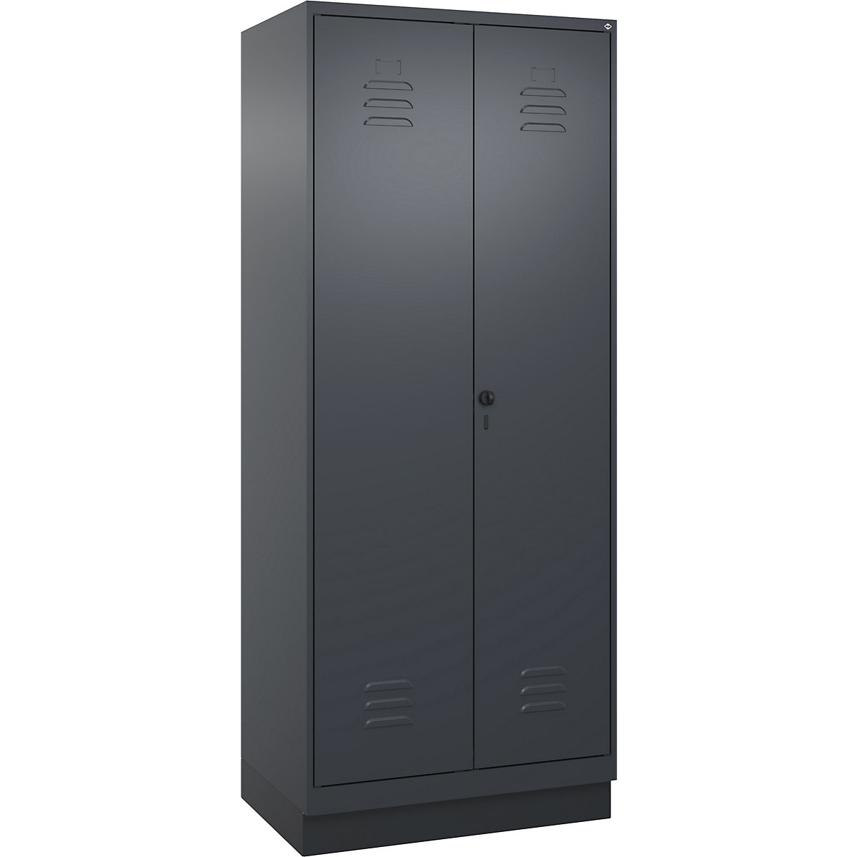 Classic PLUS Cleaning Locker Anthracite Grey 800x500x1950mm 10