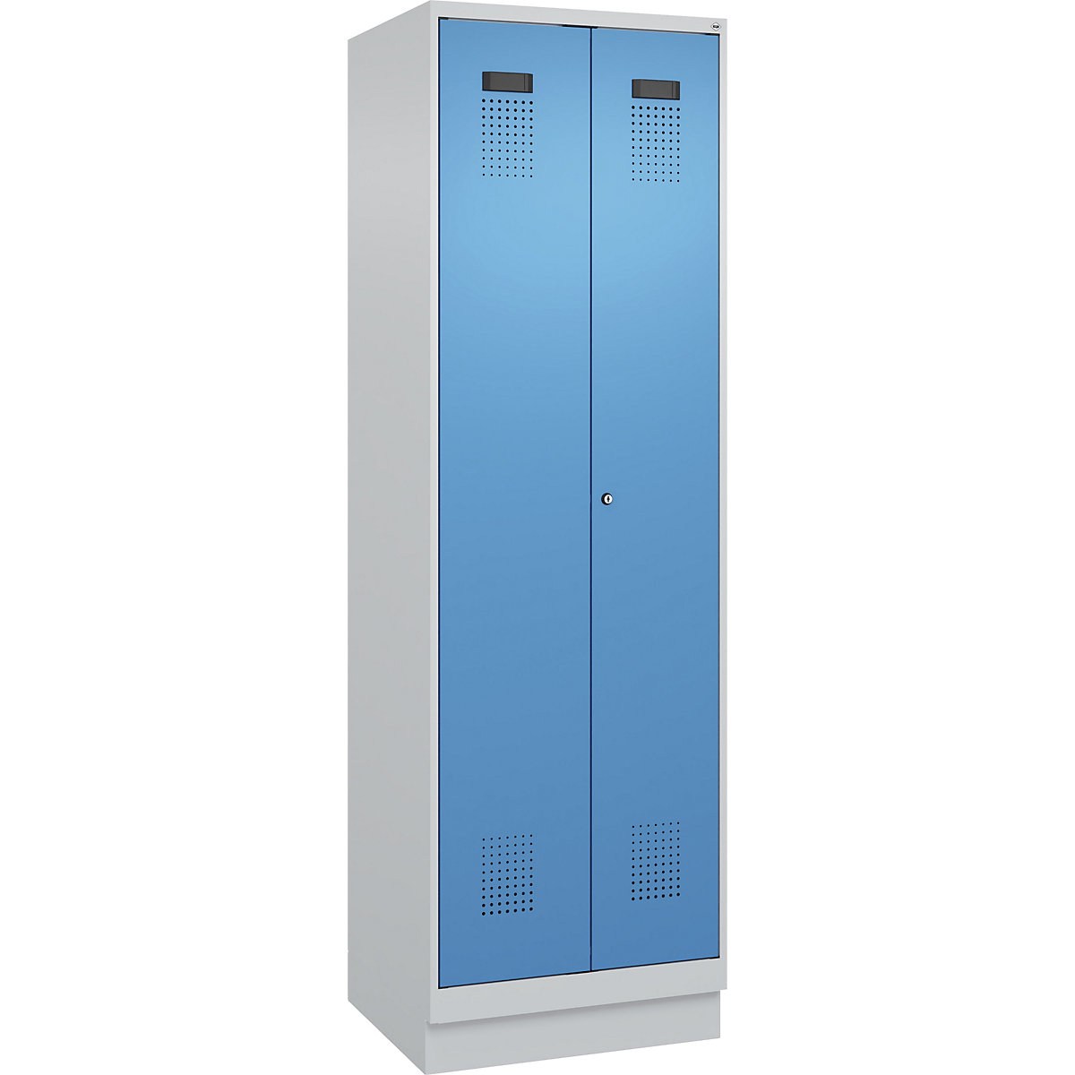 Kaiserkraft Evolo PLUS Cleaning Locker Light Gray/Light Blue 60x50x195 cm 4