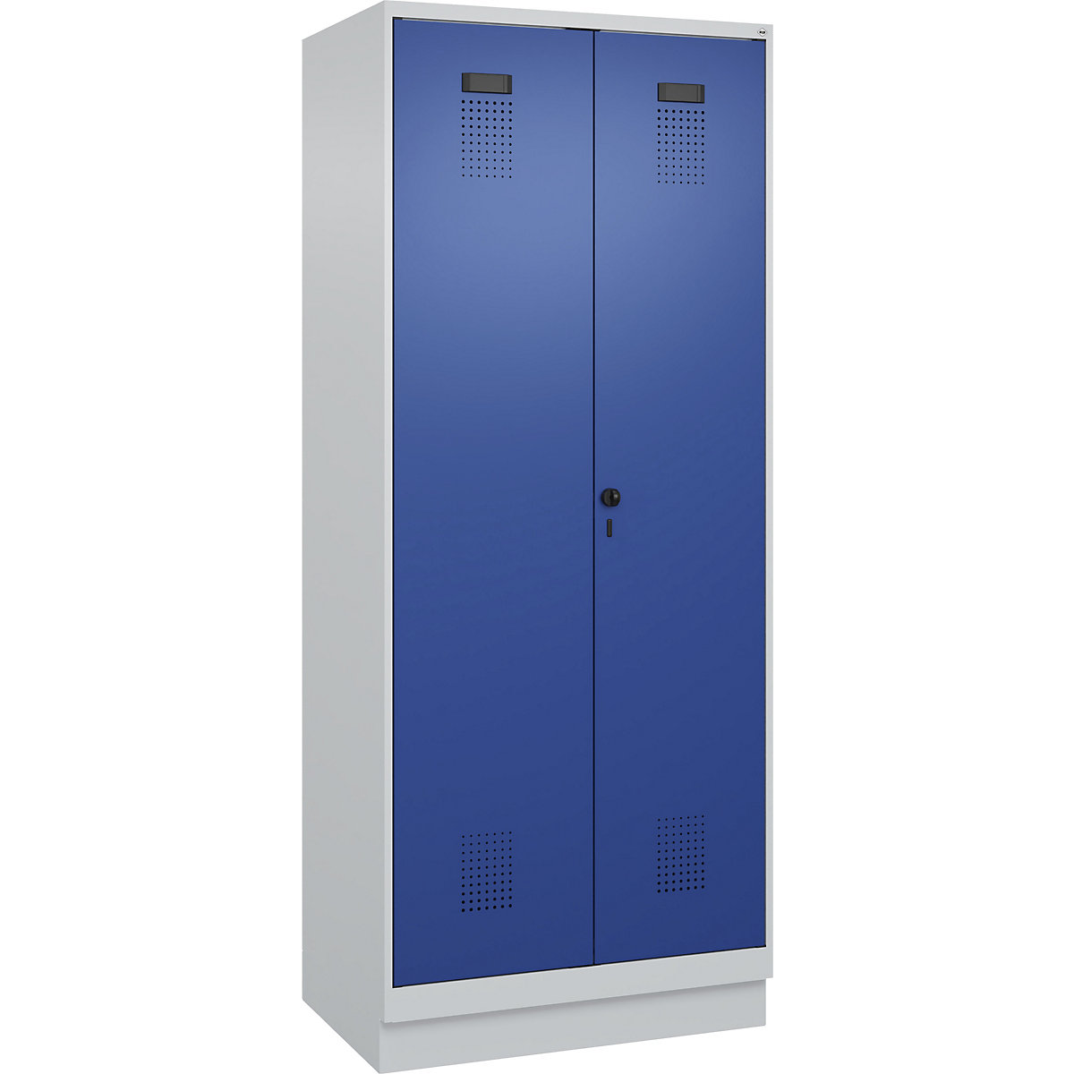 Kaiserkraft Evolo PLUS Cleaning Locker Light Gray/Blue 80x50x195 cm 4