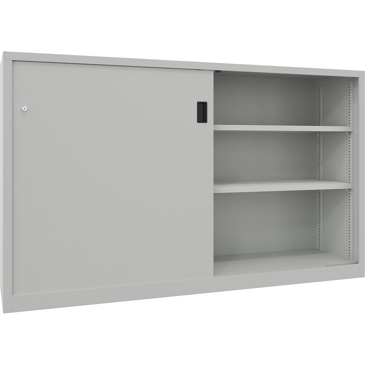Sliding Door Cabinet Light Gray 2000x400x1200 mm 4