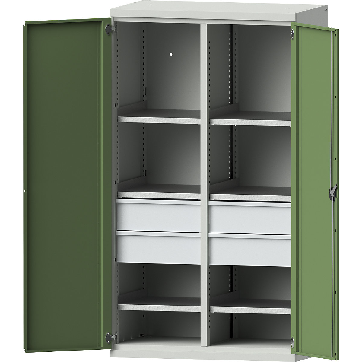 Schwerlastschrank aus Stahl eurokraft pro