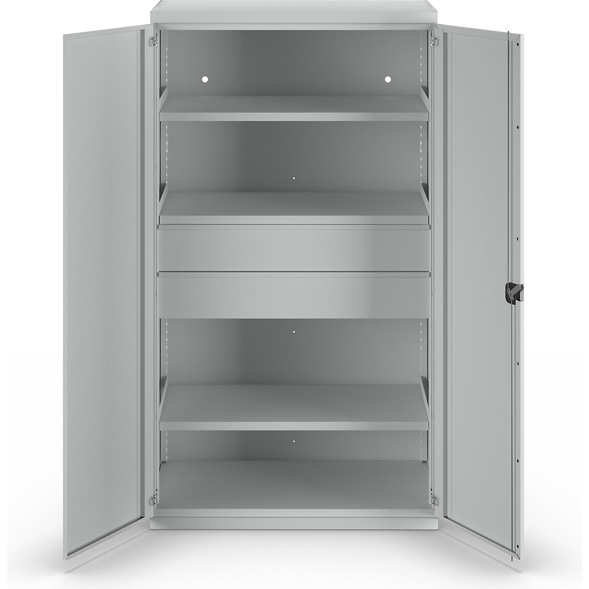 Schwerlastschrank aus Stahl eurokraft pro (Produktabbildung 4)-3