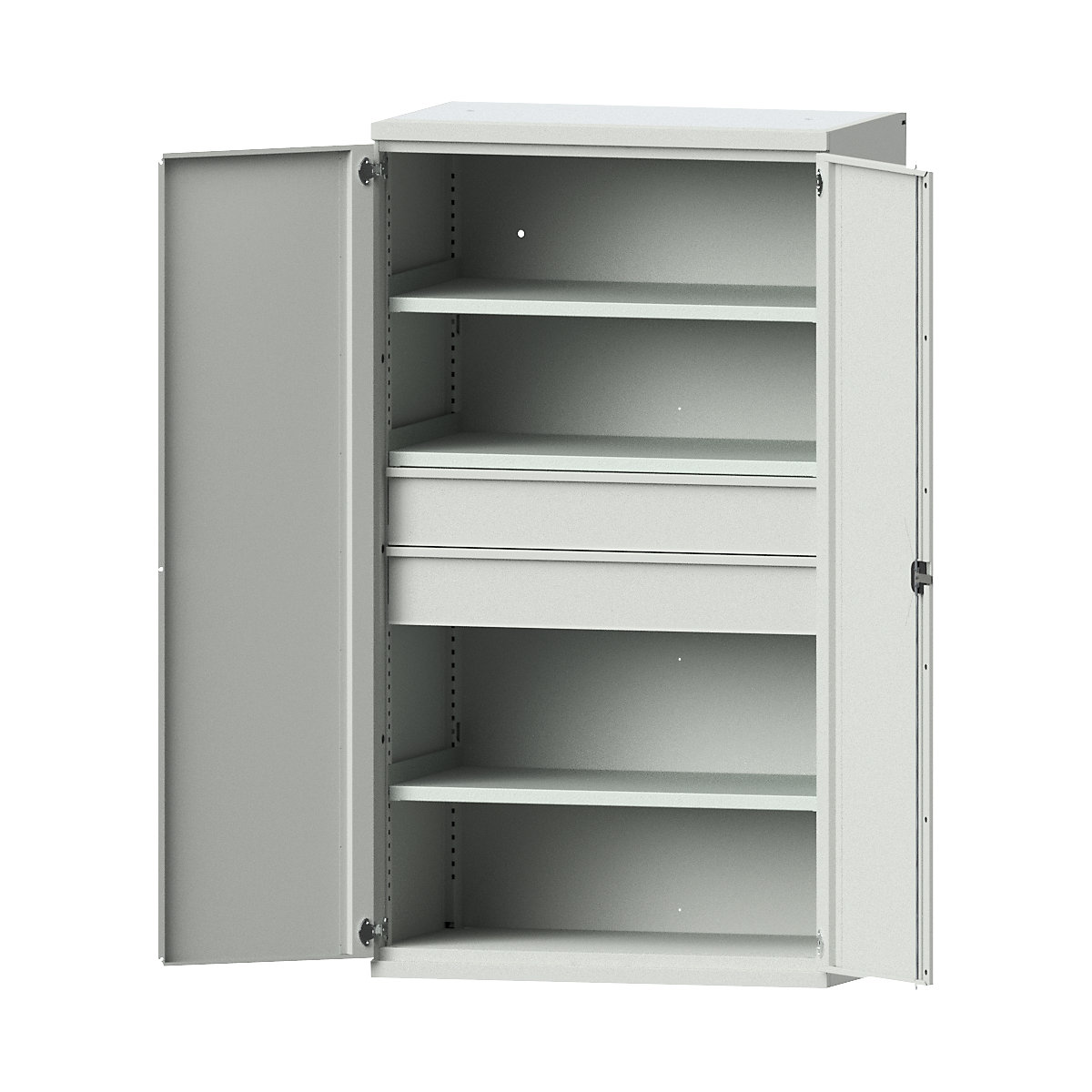 Schwerlastschrank aus Stahl eurokraft pro (Produktabbildung 2)-1