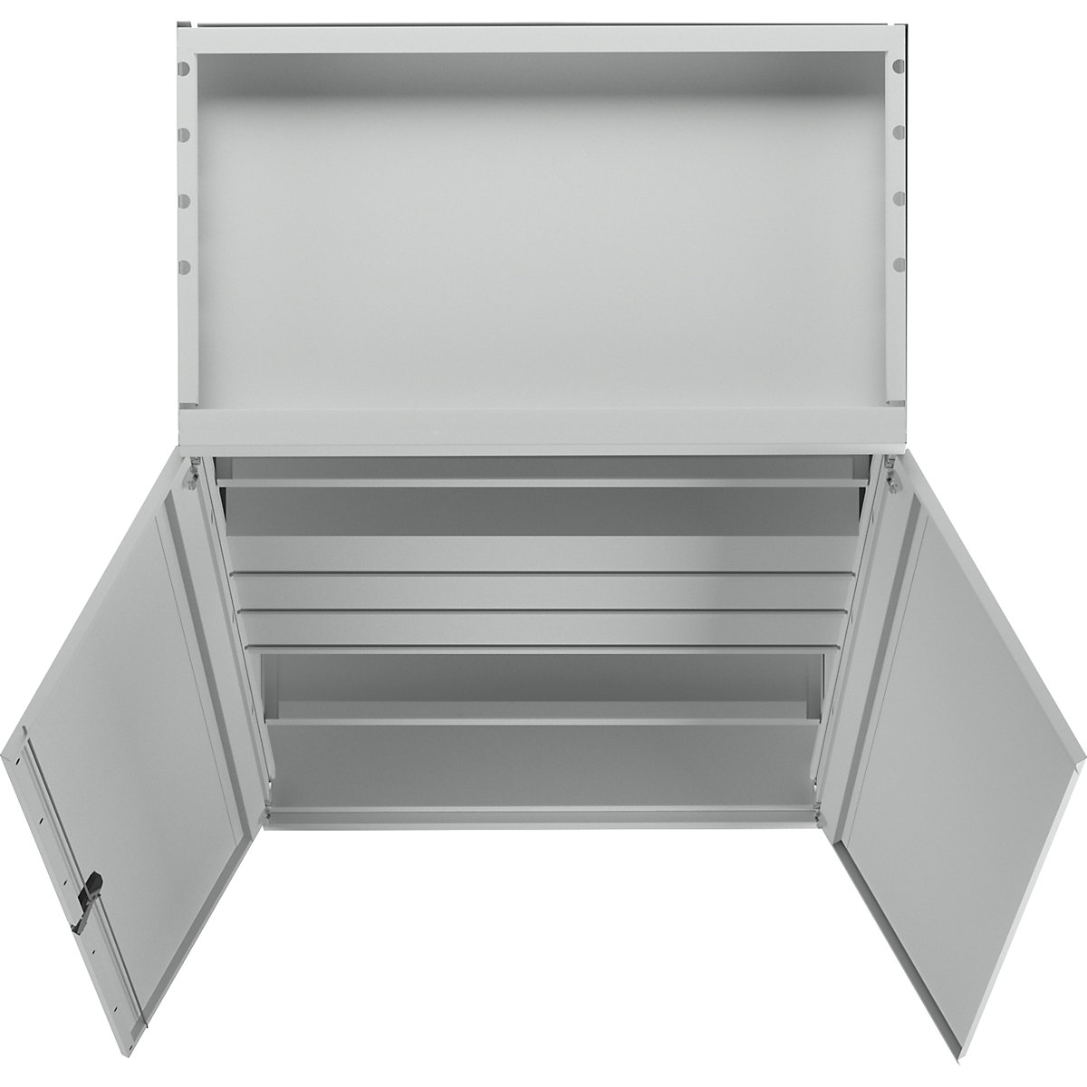 Schwerlastschrank aus Stahl eurokraft pro (Produktabbildung 6)-5