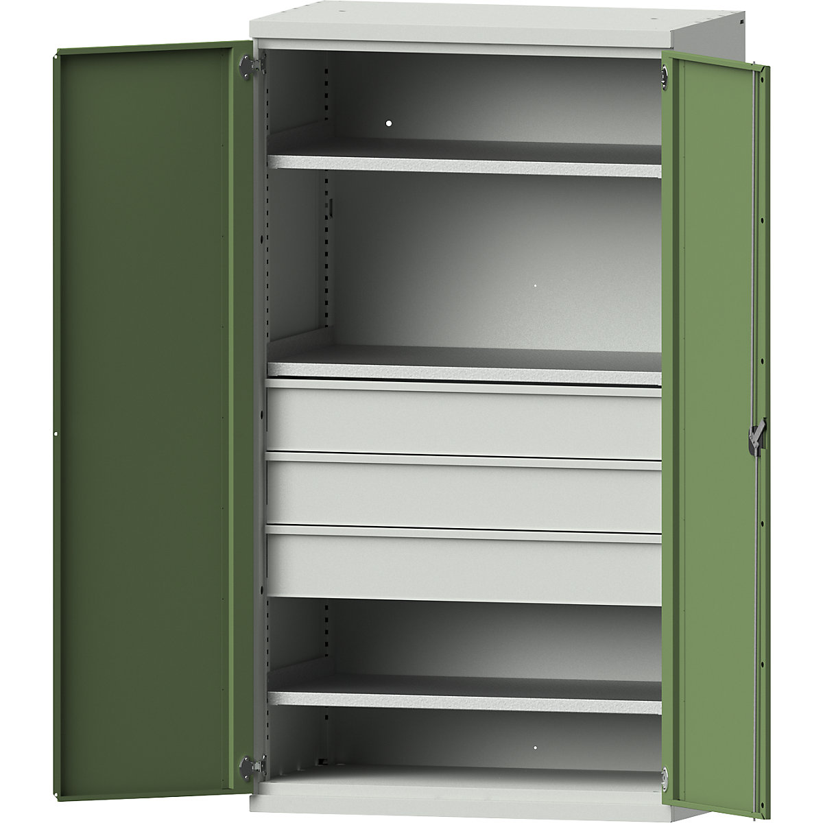 Schwerlastschrank aus Stahl eurokraft pro