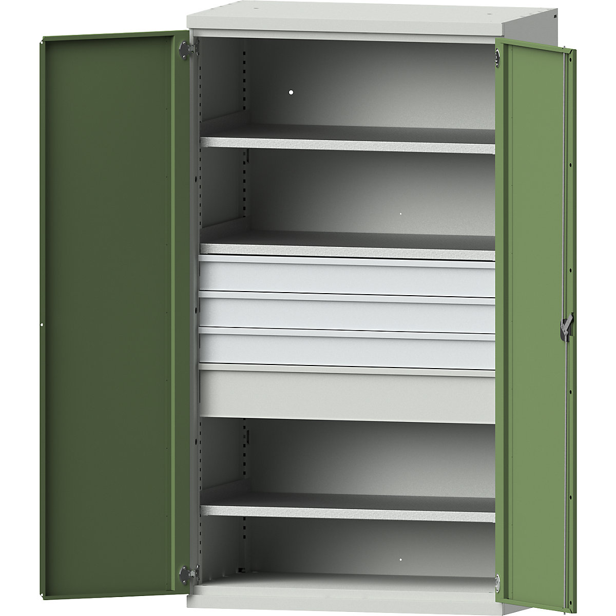 Schwerlastschrank aus Stahl eurokraft pro