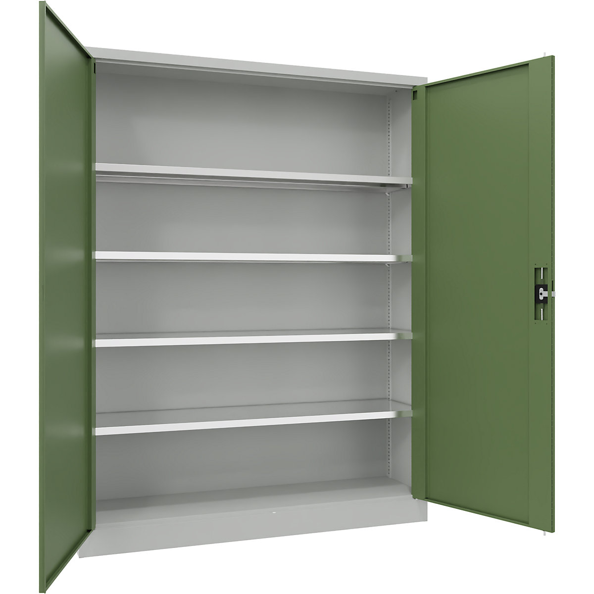 Stahlschrank mit Flügeltüren eurokraft pro