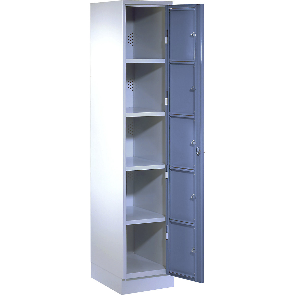Wolf MÜNCHEN Laundry Distribution Locker Light Gray/Pigeon Blue 5