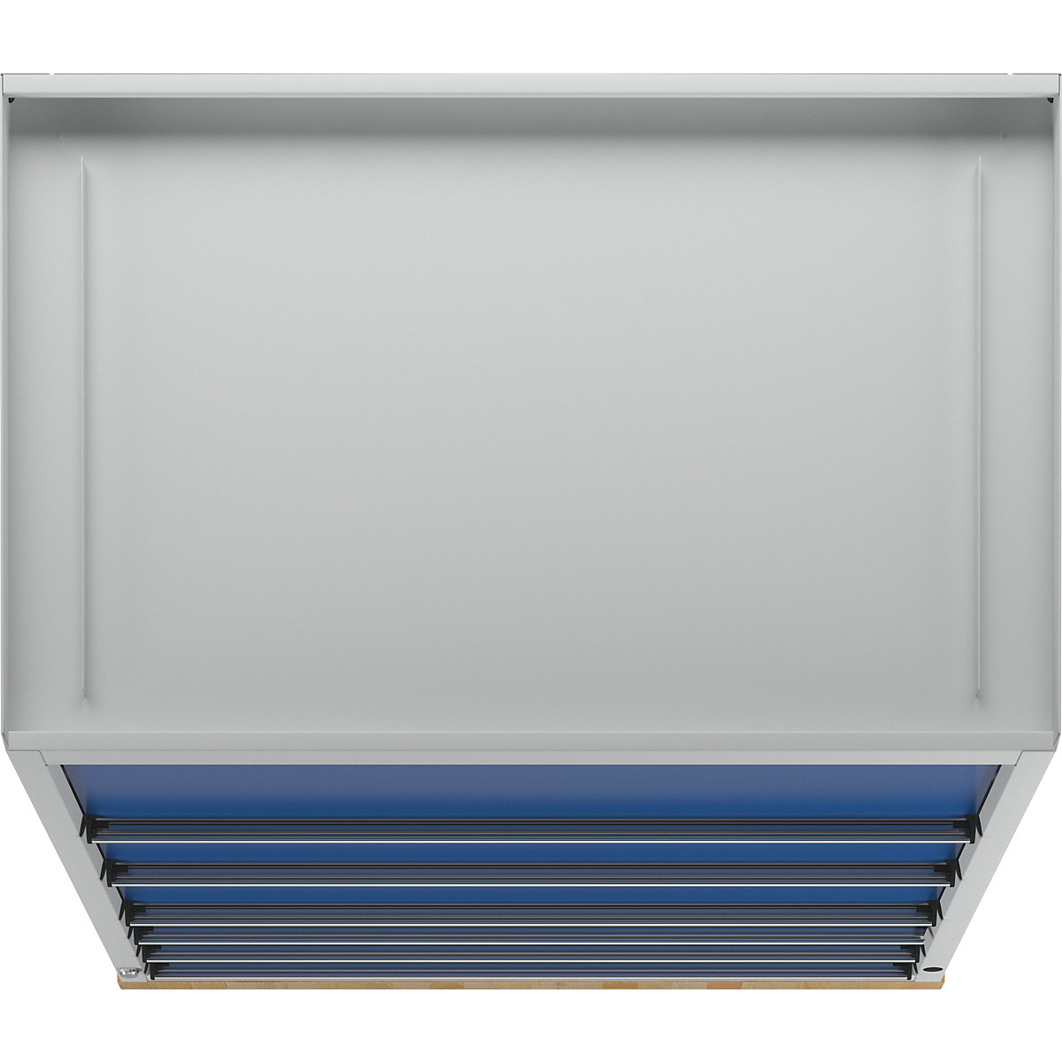 ANKE Armoire pour comptoir de distribution d'outils, 6 tiroirs, gris / bleu 10