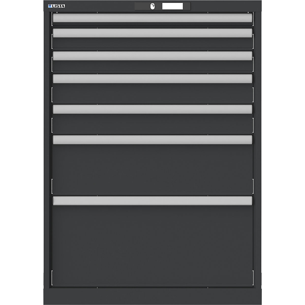 Schubladenschrank, mit Akkuladefunktion LISTA (Produktabbildung 3)-2