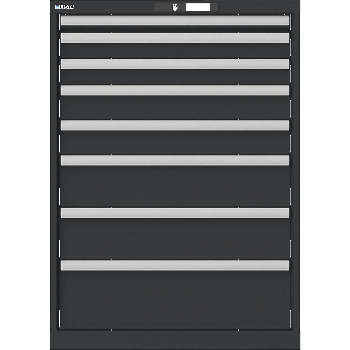 Schubladenschrank, mit Akkuladefunktion LISTA (Produktabbildung 3)-2