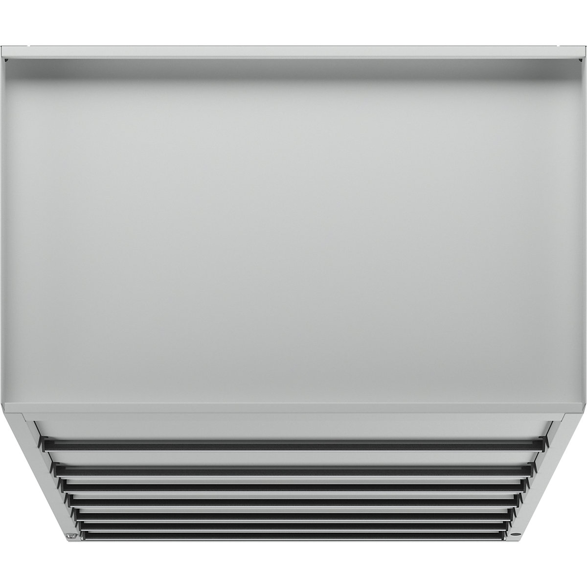 ANKE Drawer Cabinet Light Grey RAL 7035 106x67.5x98 cm 7 Drawers 10