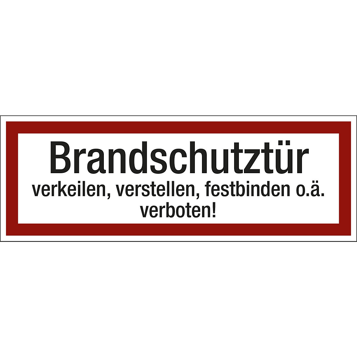 Brandschutzkennzeichen für die Feuerwehr