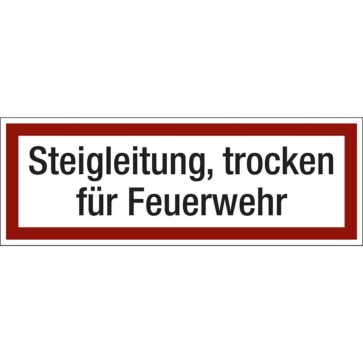 Brandschutzkennzeichen für die Feuerwehr