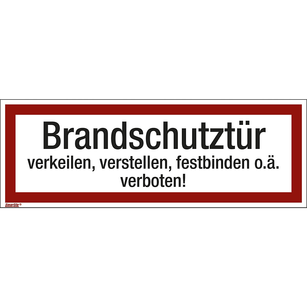 Brandschutzkennzeichen für die Feuerwehr