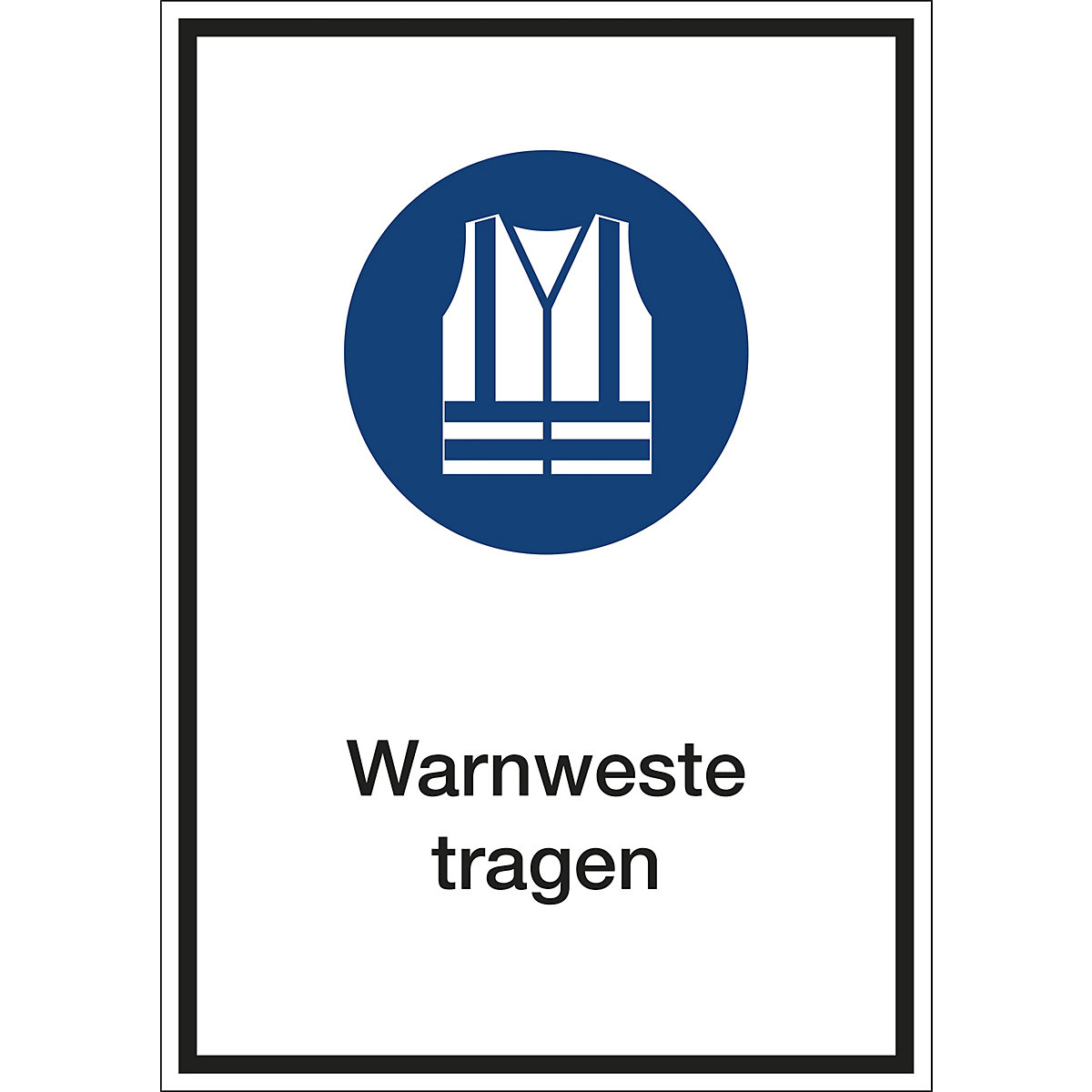 Kombizusatzschilder für Gebotszeichen