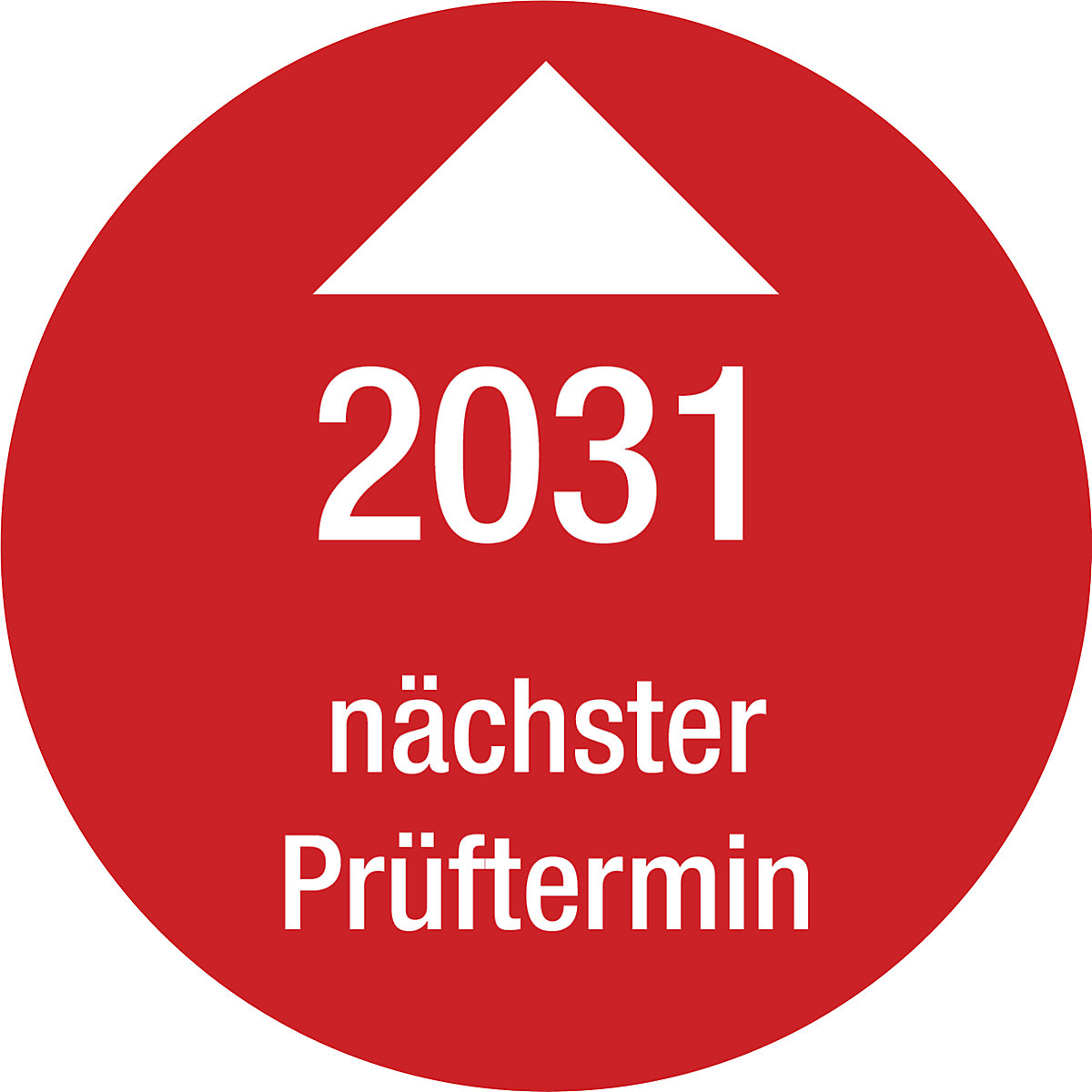 Nächster Prüftermin, Jahreszahl
