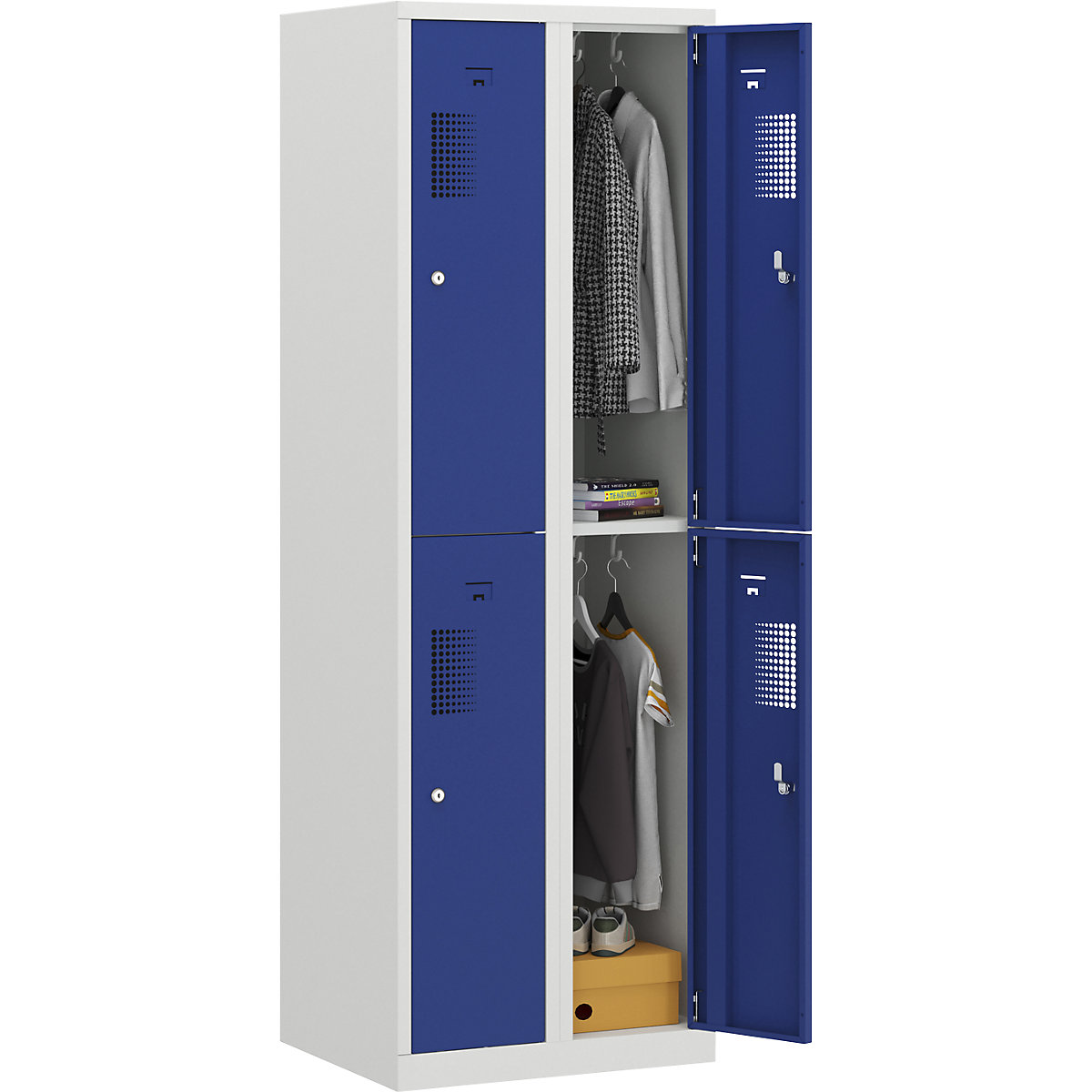 Doppelstock-Spind Amsterdam eurokraft basic (Produktabbildung 5)-4