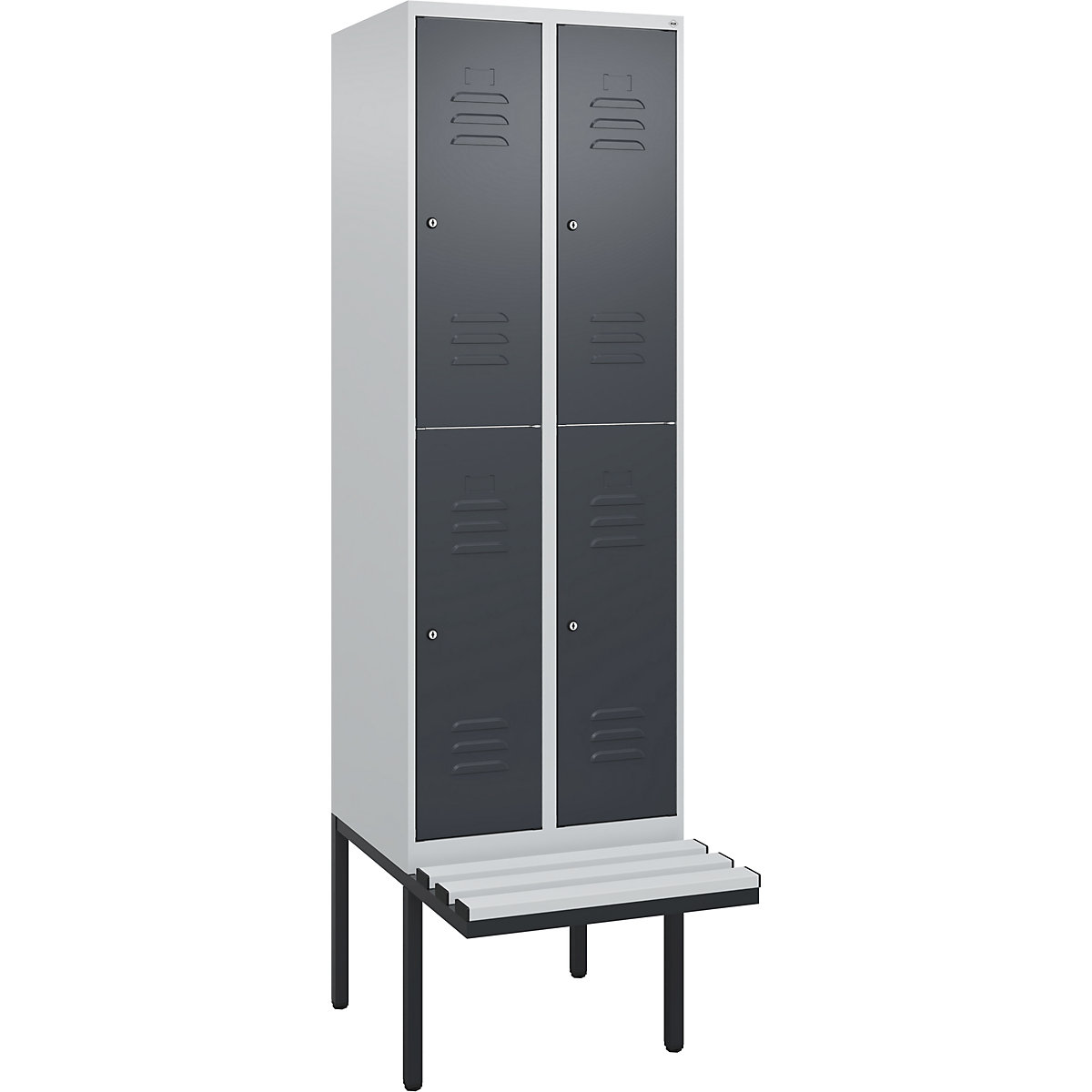 Doppelstock-Spind Classic PLUS Sitzbank C+P (Produktabbildung 5)-4