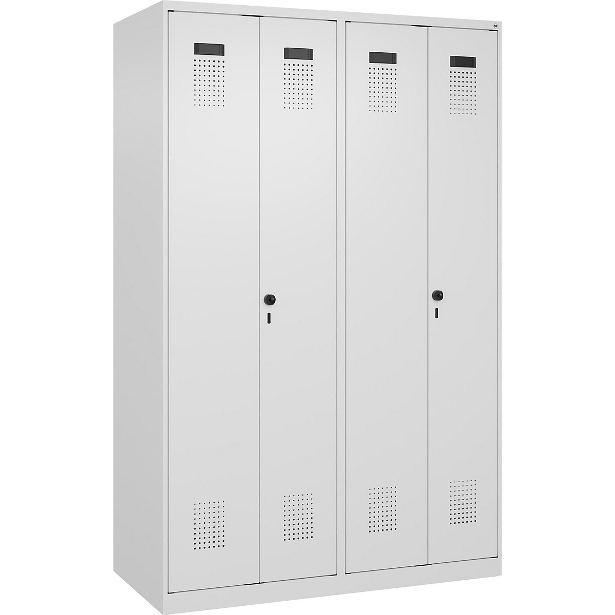 Schwarz-Weiß-Spind Evolo PLUS (Produktabbildung 2)-1