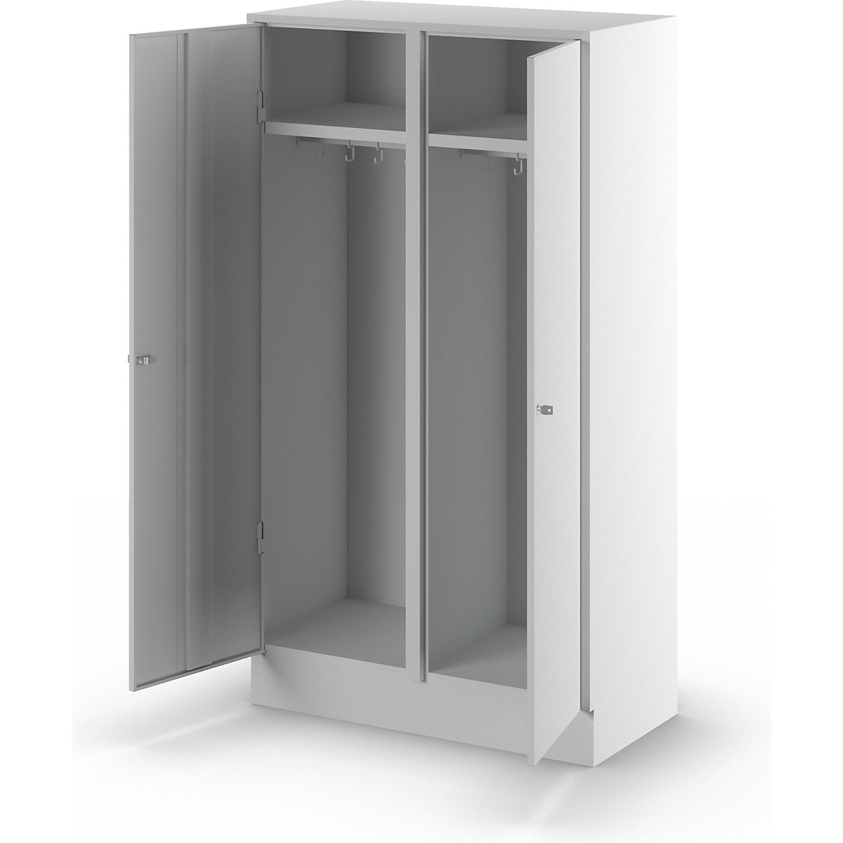 Schwarz-Weiß-Spind München Wolf (Produktabbildung 5)-4