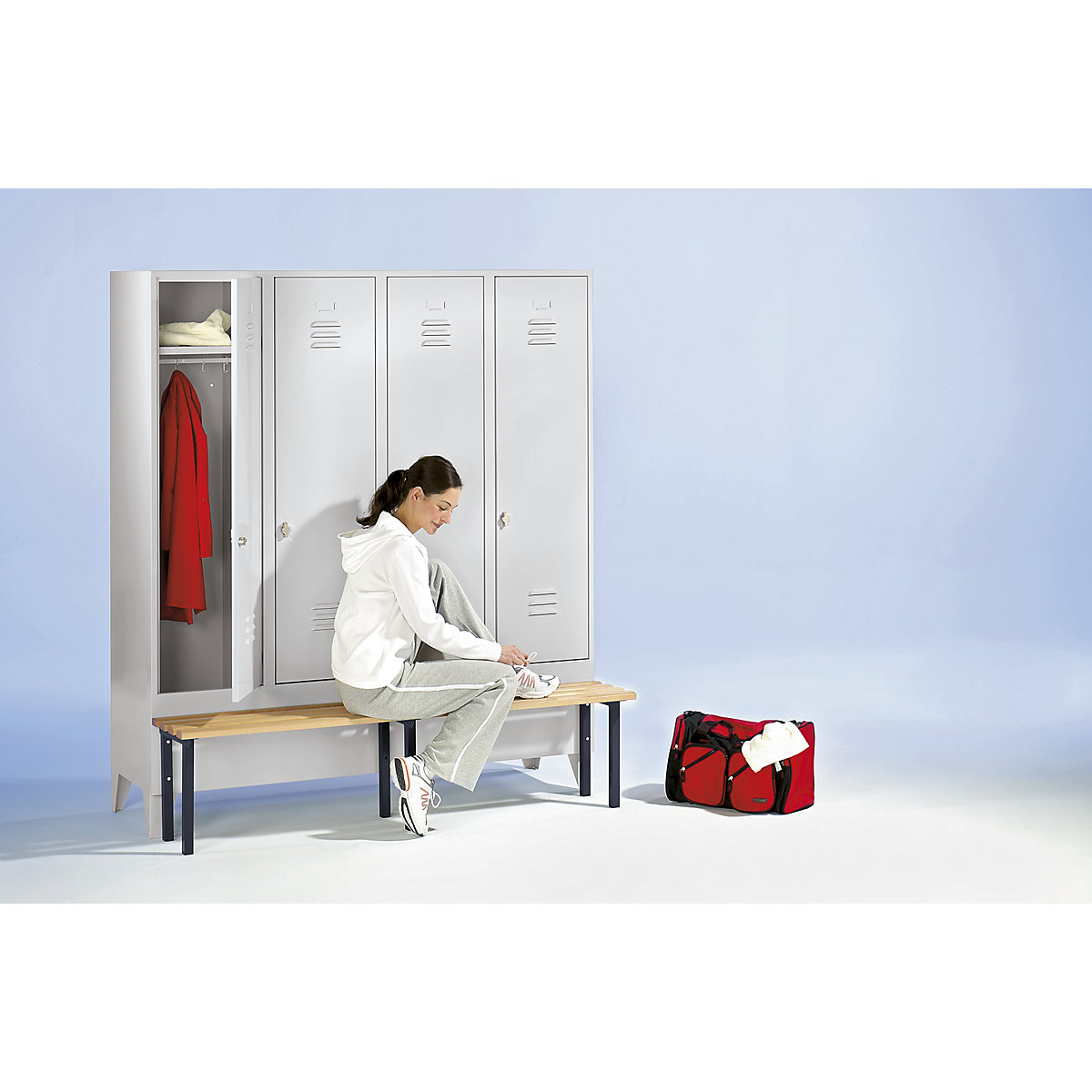 Spind Berlin 2 Sitzbank Wolf (Produktabbildung 225)-224