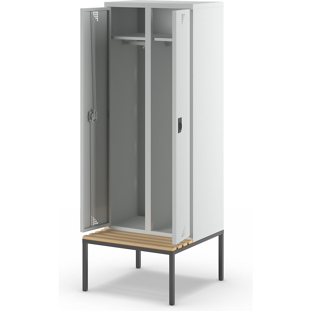 Spind Bremen Sitzbank eurokraft pro (Produktabbildung 9)-8