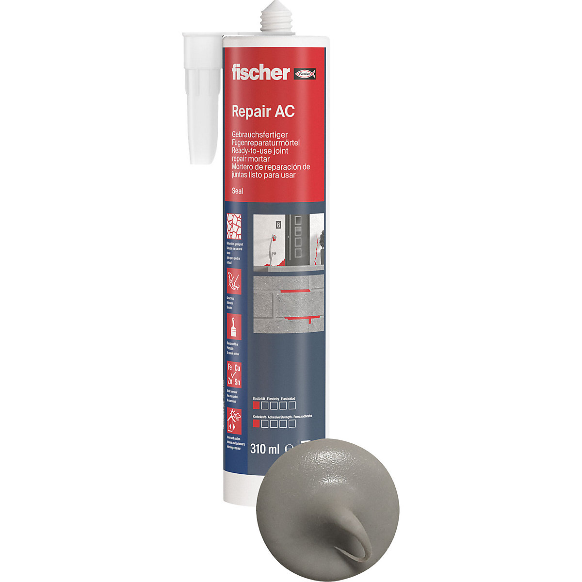 Reparaturmörtel DEC ZEG fischer (Produktabbildung 4)-3