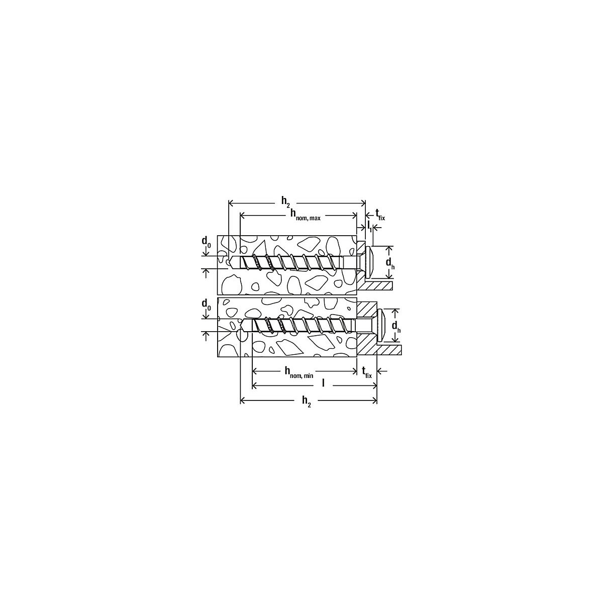 Betonschraube ULTRACUT FBS II 6 P fischer (Produktabbildung 8)-7