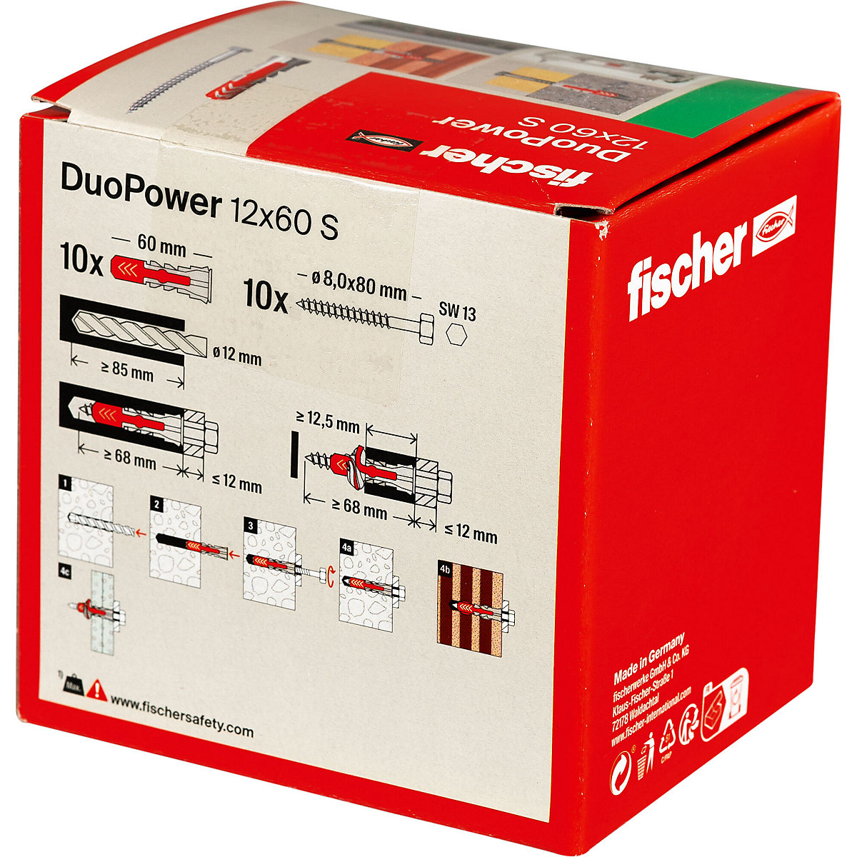 Dübel DUOPOWER fischer (Produktabbildung 4)-3