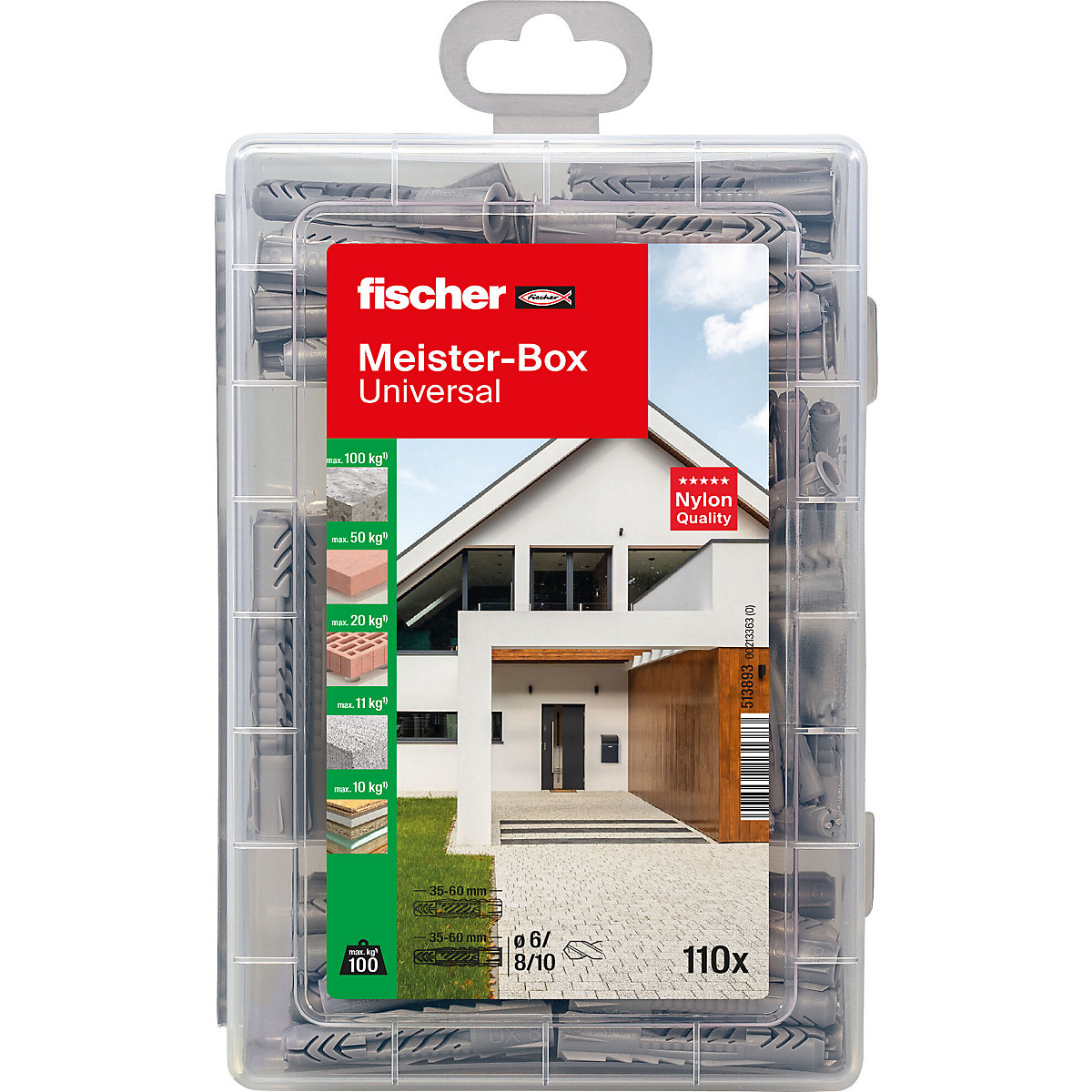 Dübelset MEISTER-BOX UX/UX R fischer (Produktabbildung 3)-2