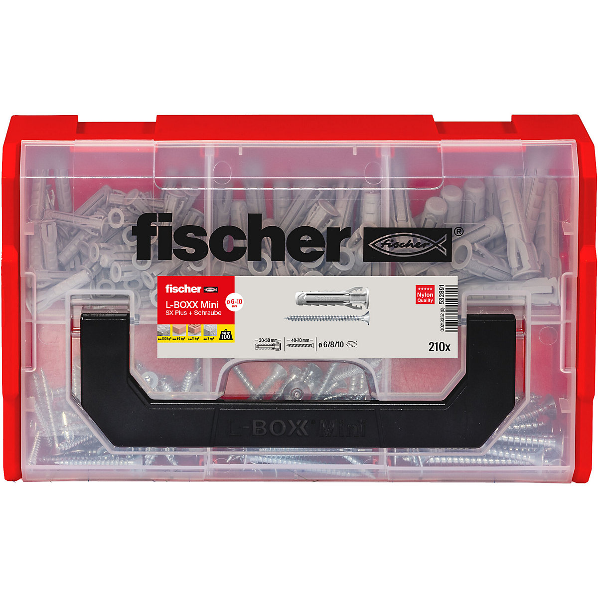 FixTainer – SX-Dübel/Schrauben-Box fischer (Produktabbildung 3)-2