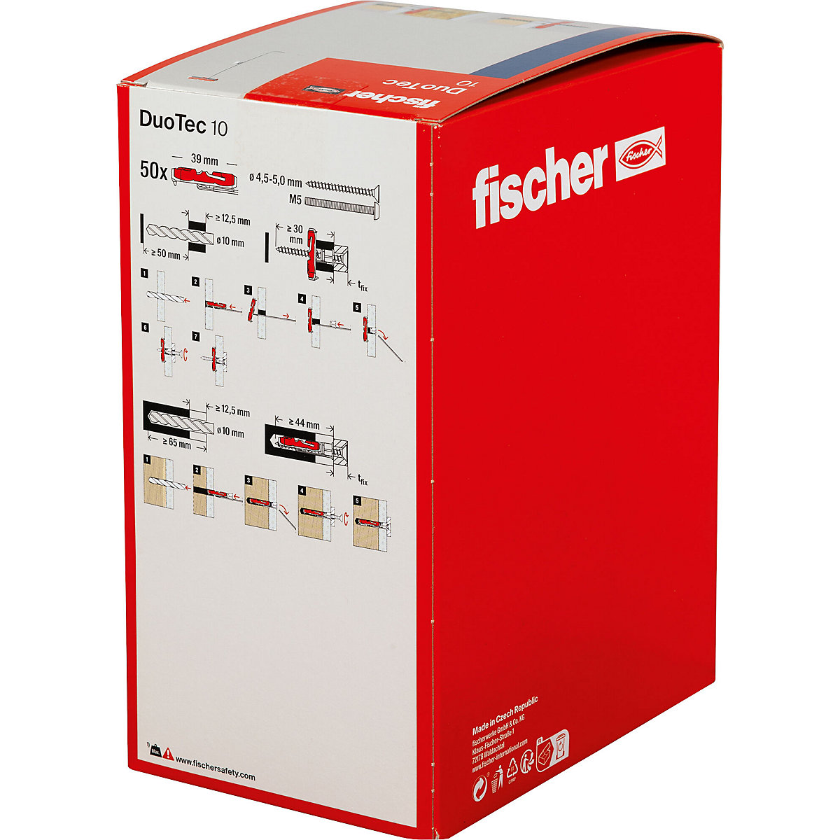 Nylon-Kippdübel DUOTEC fischer (Produktabbildung 4)-3