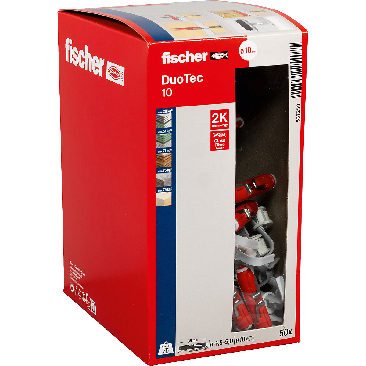 Nylon-Kippdübel DUOTEC fischer (Produktabbildung 5)-4