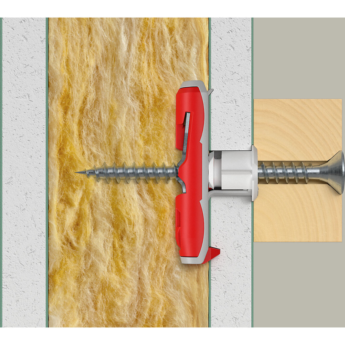 Nylon-Kippdübel DUOTEC fischer (Produktabbildung 2)-1