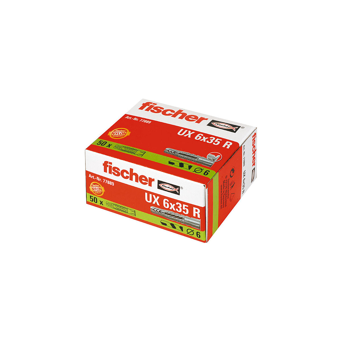 Universaldübel UX fischer (Produktabbildung 6)-5