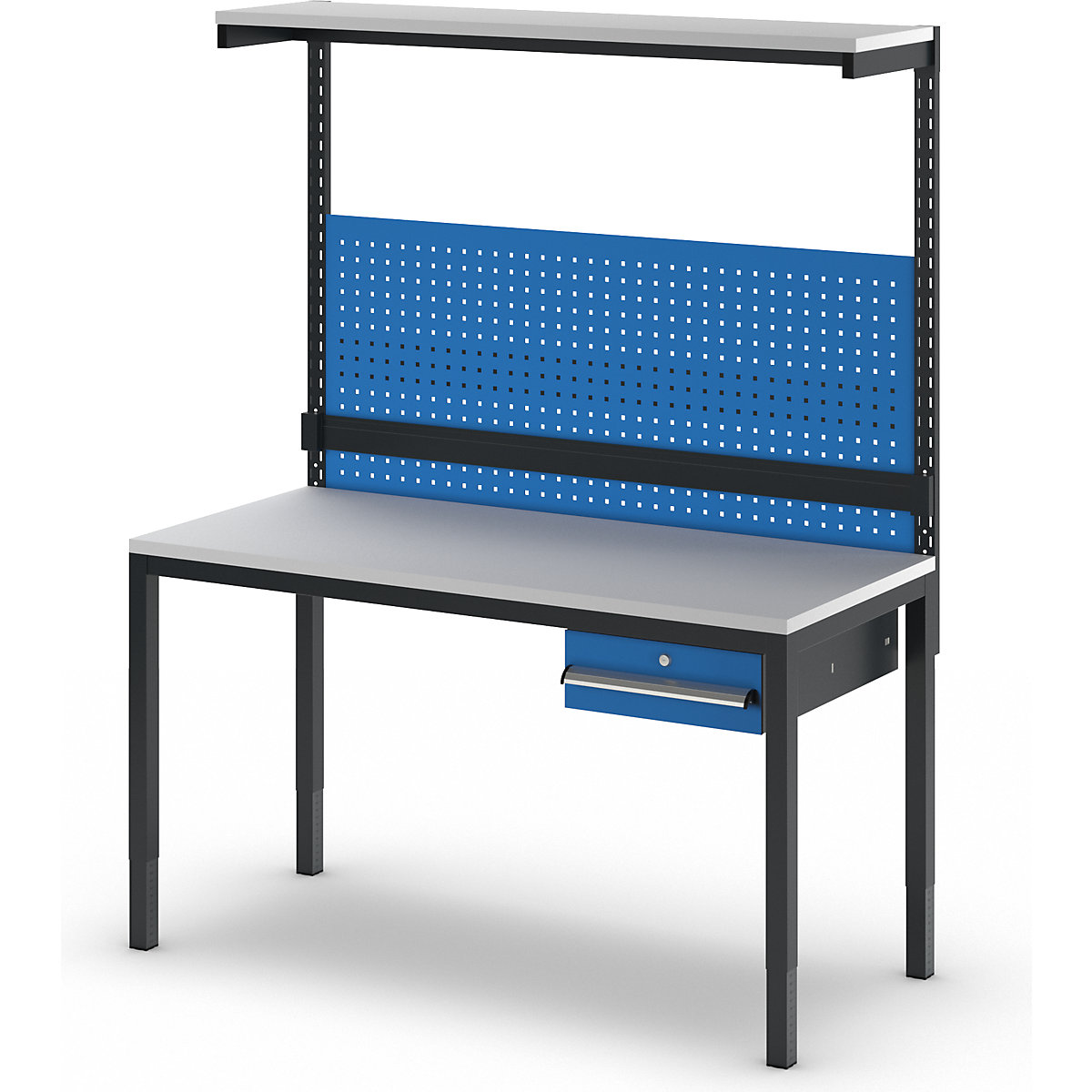 Komplett-Arbeitsplatz, höhenverstellbar (Produktabbildung 6)-5