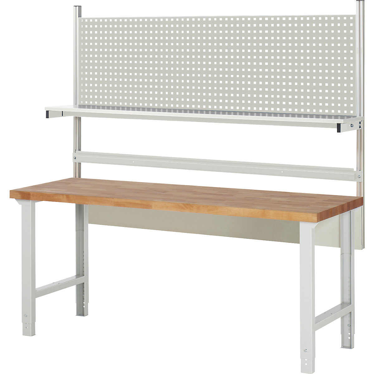eurokraft pro Serie 7000 Workbench Light Gray 10